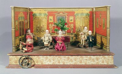 Animated musical Christmas party, Victorian by English School